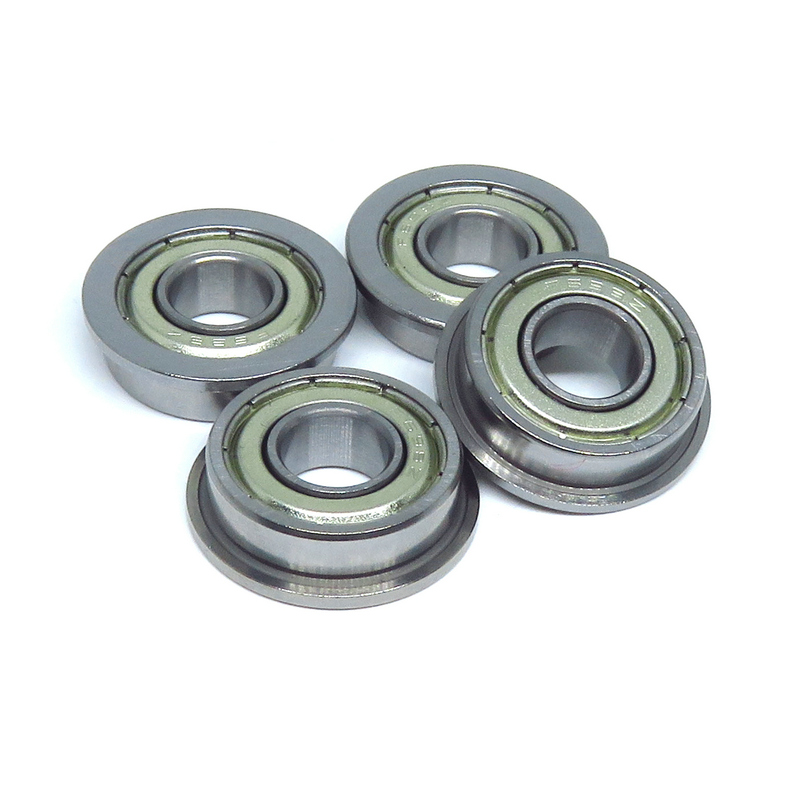 F698zz F698-2RS Chrome steel flanged ball beairng 8x19x6mm for motor tools